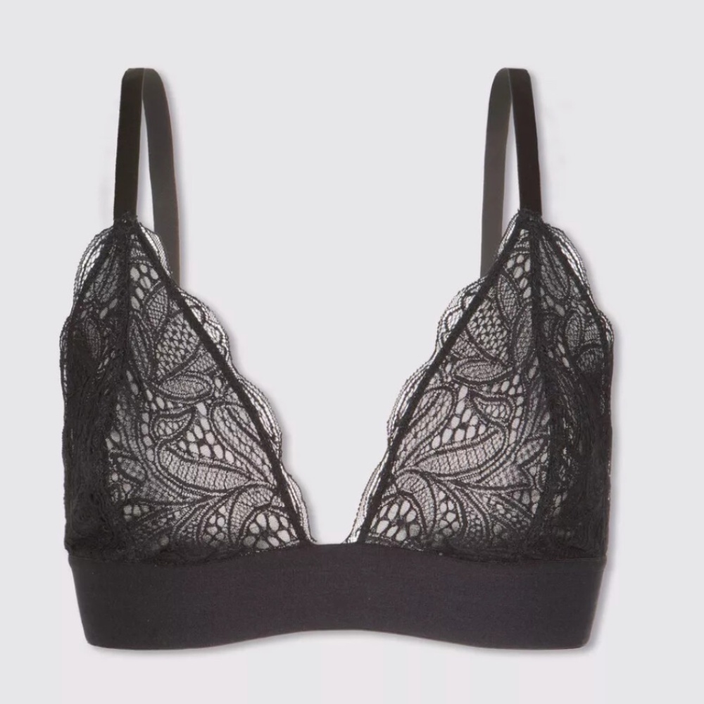 LIVELY - LONG-LINED LACE BRALETTE: